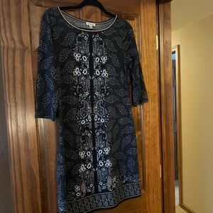 Max Studio Knit long sleeve dress. No zipper. Easy on.